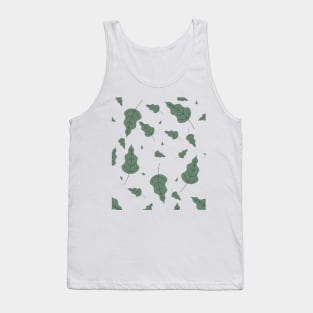 Leaves Seamless Pattern. Abstract Leaves Texture. Tank Top